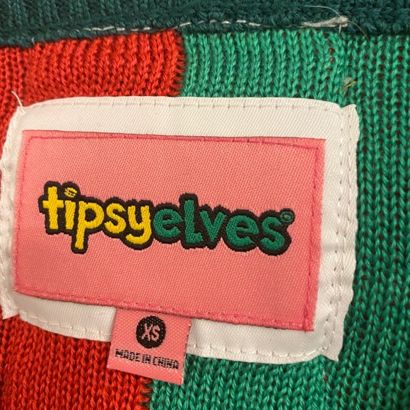 TipseyElves Christmas Present Sweater - Picture 4 of 4
